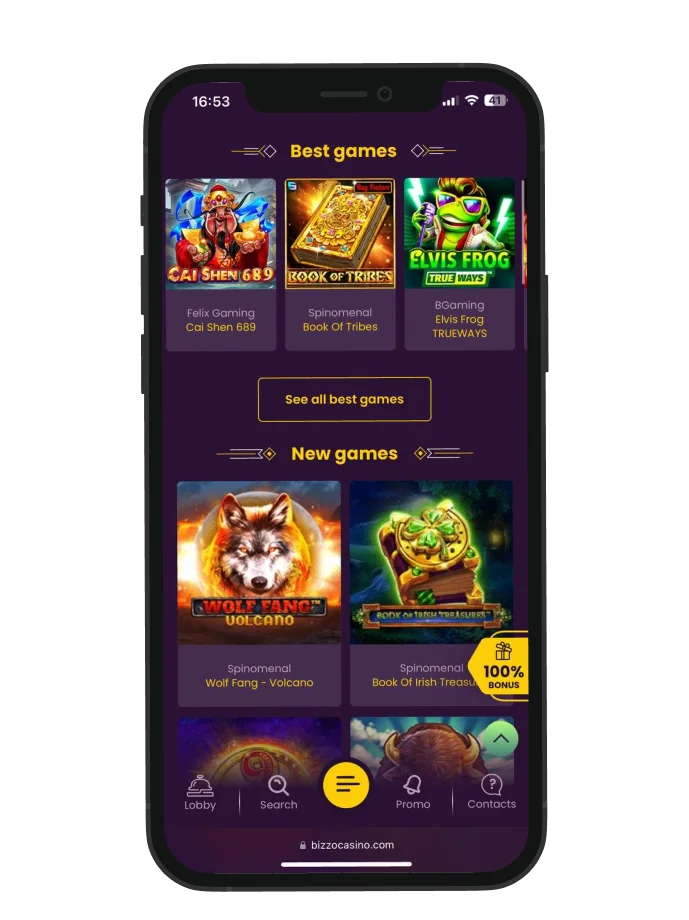 Bizzo Casino App